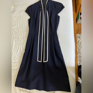 JCrew wool navy dress size 00 never worn